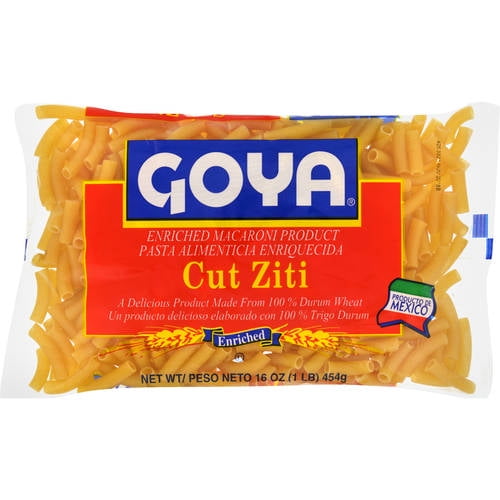 Goya Cut Ziti Pasta, 16 oz