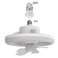 thumbnail image 3 of Ventilador de Techo BSURM con Luz, Rotación 360°, Lámpara LED E27 48W, 3 of 9