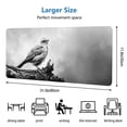 thumbnail image 5 of WISHTIME Gaming Mouse Pad Large Desk Mat with Non-Slip Rubber Base and Stitched Edges,Keyboard Mouse Mat Desk Pad for Work,Game,Office,Home ，Dark Clouds and Bird, 5 of 8