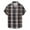 Multicolor#05, variant on ZCFZJW Vintage Color Block Print T-Shirts for Men Big and Tall Regular Fit Casual Summer Short Sleeve Plaid Button Down Hawaiian Shirts Tops Multicolor#04 M