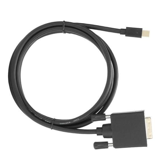Adapter Cable, Gold-plated Conductor To DVI Cable Electronic Supplies 4K 1080P Mini Display Port- To DVI Cable for Extended Desktop for Mirrored Display 1.8m/5.9ft