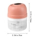 thumbnail image 3 of Machacador de Ajo, Potente Picador de Alimentos, Cuchillas de Acero Inoxidable, Diseño Inalámbrico, Portátil y Compacto, Preparación Rápida de Comidas, Perfecto para Verduras, Frutas y Carnes, 250 Ml, 3 of 7