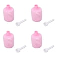 thumbnail image 3 of Juego de ducha vaginal y anal de 200 ml, 10 perillas de enema rosas, botellas de agua desechables para higiene personal, 3 of 8
