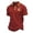 Red, variant on Casual Shirts for Mens Italian Short Sleeve Classic Versatile Rugby Shirt for Men,Yellow,5XL