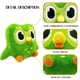 thumbnail image 2 of Muñeco de peluche Duolingo con búho verde para celebrar el décimo aniversario, regalo para niños, 2 of 3