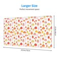 thumbnail image 3 of Balery Cute Cartoon Mushrooms Mouse Pad ,15.8x29.5 In Large Gaming Mouse Pad Desk Mat Long Non-Slip Rubber Stitched Edges,Waterproof Mousepad Desk Mat For Gamer Office Home, 3 of 9