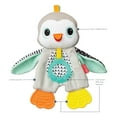 thumbnail image 7 of Infantino Cuddly Penguin Teether, Crinkle Silicone Teether, 6-12 Months, Multicolor, 7 of 7