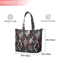 thumbnail image 4 of Pioneer Flower Floral Print Pattern Travel Tote Bags for Women Carry On,Large Weekender Bags for Women Travel,Multi Functional Duffle Bag for Work,Shopping,Sports, 4 of 5