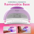 thumbnail image 5 of SUNUV SUN2C UV Light for Nails, UV LED Nail Lamp with 4 Timer Settings, Curing Lights Compatible with All Gel Polish Rose, 5 of 10