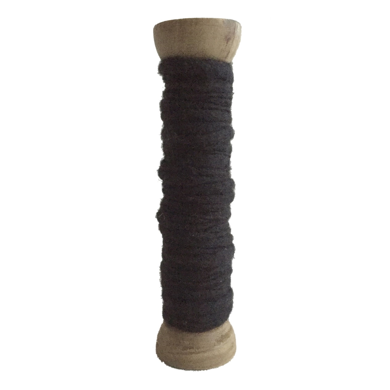 A&B Home  Roped Ribbon Spool Charcoal, White