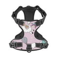 thumbnail image 4 of Picia Llama Unicorn and Rainbow No-Pull Dog Harness Reflective Front Clip Vest with Handle,Step-in Air Dog Harness,Adjustable 2 Metal Rings 4 Buckles,Easy to Put on & Take Off X-Large, 4 of 9