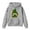 Grey, variant on Kids St. Patrick's Day Long Sleeve Pullover Hoodie Baby Jacket