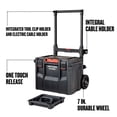 thumbnail image 4 of Caja de herramientas CRAFTSMAN TRADESTACK con ruedas, impermeable, 22,5 cm, 4 of 8