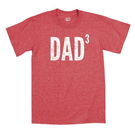 Dad ^3 Funny Best Dad Ever Nerd Geek Daddy Father's Day Humor - Mens (Short Funny Best Man Speech)
