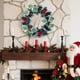 thumbnail image 5 of Artificial Winter Wreath Christmas Wreath Artificial Hanging Wreath Suitable For Front Door Fireplace Stair Railing Christmas Party Decoration, 5 of 6