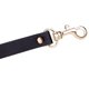 thumbnail image 5 of Cinturón de cuero para bolso bandolera Hebil negra + dorada Sunnimix correas de bolso ajustables, 5 of 6