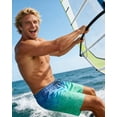 thumbnail image 3 of Aideaone Mens Swimming Trunks with Compression Liner Swim Shorts 7 inch Quick Dry Bathing Suit Anti Chafe Boardshorts, 3 of 9