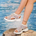 thumbnail image 6 of Women Walking Sandals Arch Support Orthotic Comfortable Non-slip Casual Open Toe Sport Sandals for Athletic Summer Beach, 6 of 6