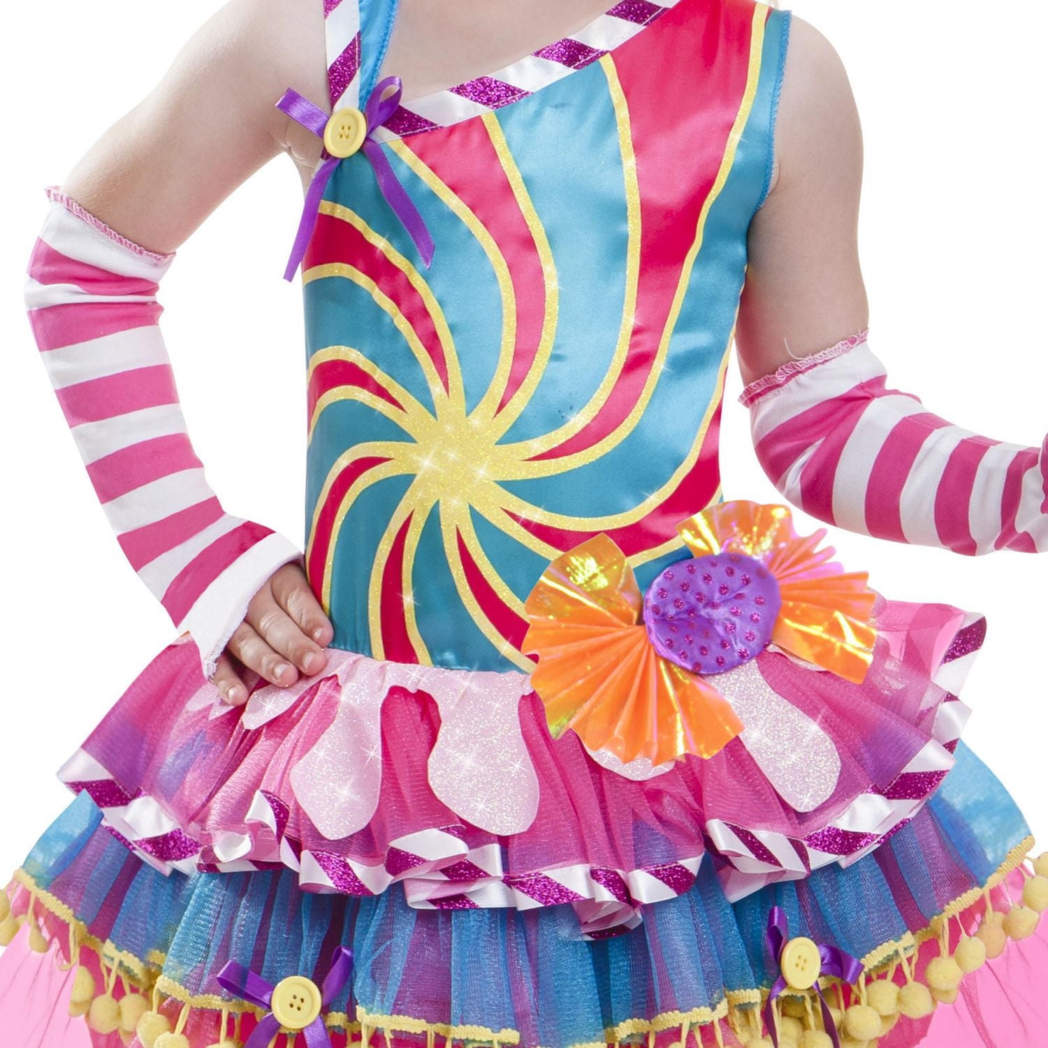 GIRL HALLOWEEN CANDY GIRL COSTUME
