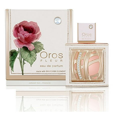 - Oros Fleur 2.9 Oz Eau De Parfum Spray for Women with Swarovski ElementsSpecial Free Gift with Purchase