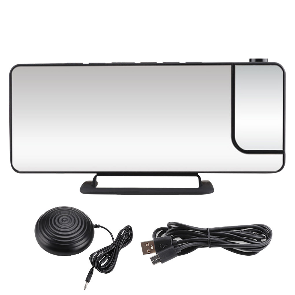 Multifunctional Vibration Projection Clock, Digital Projection Clock