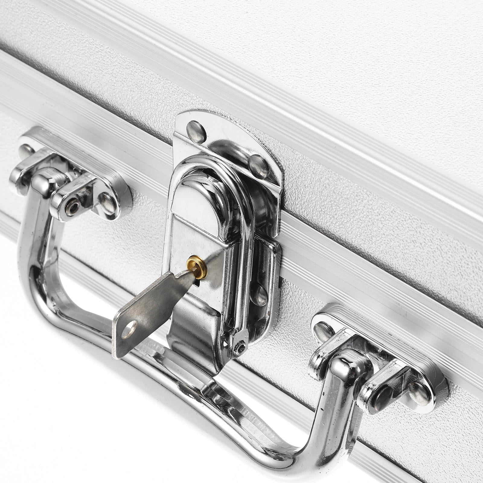 FOMIYES Aluminum Messenger Laptop Briefcase - Work and Travel Toolbox Bag for Professionals