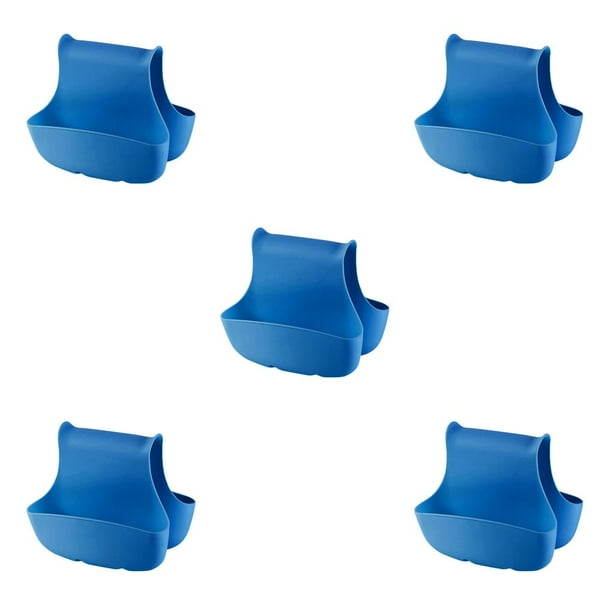 Matsuzay Fregadero de cocina de doble cara, inofensivo y saludable, soporte de esponja para fregadero, bolsa, paños para platos de drenaje, cesta para Type5 NO5 Matsuzay CBP009826