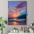 thumbnail image 4 of Qisvanset 12x16 Inch Abstract Skater Girl Canvas Print Wall Art, 4 of 5