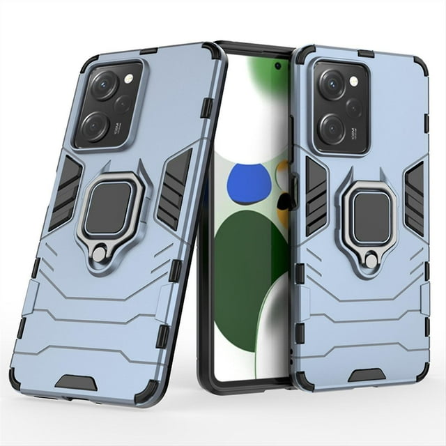 Funda armadura resistente para Xiaomi 13t/xiaomi 13t Pro, cubierta anticaída de cuerpo completo de grado militar a prueba de golpes con soporte de anillo