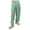 Green, variant on Straight Leg Pants for Women Straight Leg Comfy Elastic Waist Casual Trousers