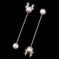 thumbnail image 5 of Pearl Brooch Lapel Pin Breastpin Women Collar Pin, 5 of 8