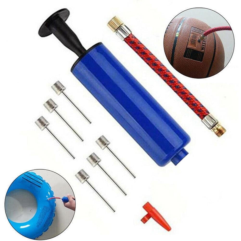 Football Pump Bicycle Bike Soccer Rugby Ball Pump Inflating Adaptor Needle Hot 
