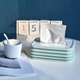 thumbnail image 4 of CAROOTU Silicone Folding Tissue Box Multi-Function Free-Retractable Capacity for Bathroom Kitchen Bedroom, 4 of 6