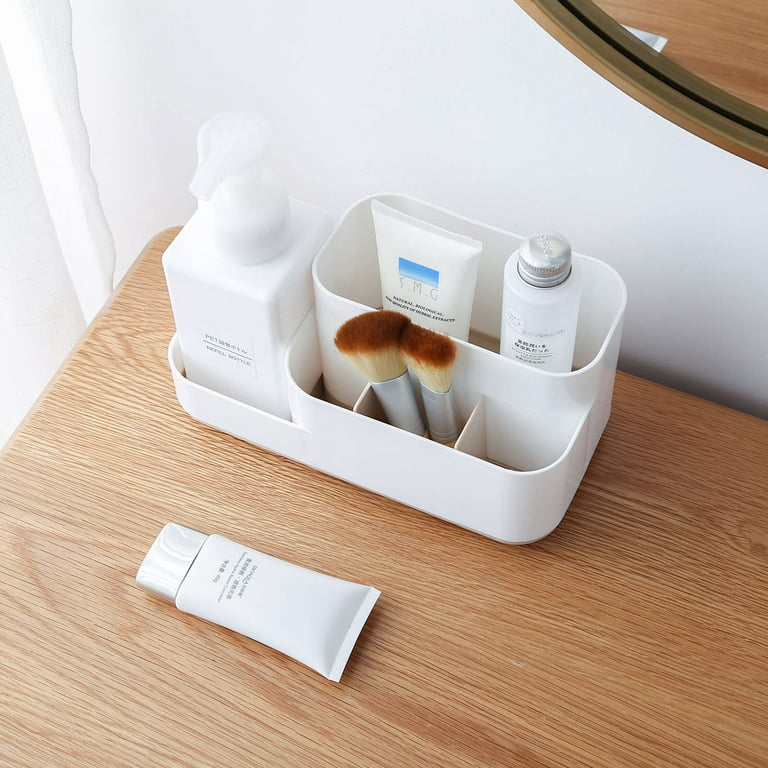 Luxury Bathroom Toothbrush Holder With Cup, Multifunctional Storage  Organizer Countertop Toothbrush Rack