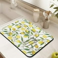 thumbnail image 3 of Washable Rubber Lemon Dish Drying Mats For Kitchen Counter Home Large Coffee Bar Pad Accessories And Decor For Utensils Stemware (18''''x24''''), 3 of 5