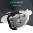 thumbnail image 4 of Actuador de cerradura de puerta eléctrica del lado trasero izquierdo para Honda Accord 2010-2012 No.72650TC0T12 Blanco, 4 of 7