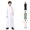 White, variant on Teen Boys' Arabic Thobe Muslim Long-Sleeve Embroidered Kaftan Robe Set