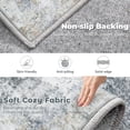 thumbnail image 2 of 8x10 Area Rug for Living Room: Washable Abstract Soft Rugs Non Slip Modern Stain Resistant Low Pile Carpet for Dining Room Bedroom Nursery Office, 2 of 7