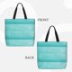 thumbnail image 2 of Easygdp Blue And Turquoise Bolsa Tote para Mujer, Bolso de Hombro para Trabajo, Playa, Viajes, Compras y Supermercado, 2 of 7