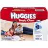 HUGGIES Simply Clean Fragrance Free Wipes Refills, 600 sheets
