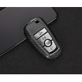 thumbnail image 4 of iJDMTOY Real Carbon Fiber Shell Cover For 18+ Ford Edge Fusion Mustang F150 F250 4B Key, 4 of 7
