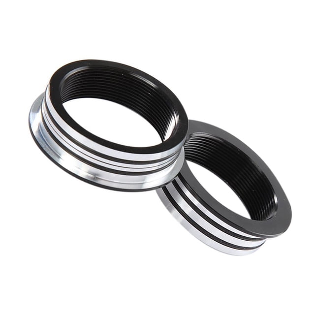 Toystoory Juego de rodamientos de soporte inferior de 2 uds., adaptador de conversión BB30 a BSA de 42mm, convertidor de ajuste a presión, accesorios de Ciclismo Toystoory OD007608-00