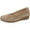 Natural Buff/Suede, variant on Propet Womens Yara Leather Slip On Wedge Heels