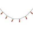 thumbnail image 5 of Northlight Shotgun Shells Patio Light Set - Red and Gold - 6' Green Wire - 10ct, 5 of 6