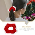 thumbnail image 6 of Dytern Xmas 5 Pcs Hair Scrunchies Christmas Hair Elastic Ties Scrunchy Bands Ponytail Holder Headbands for Women Girls, 6 of 11