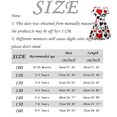thumbnail image 4 of Tween Girls Dresses Size 8 Years-9 Years Short Sleeve Prints Princess Dress Dance Party Dresses Sundress, 4 of 4