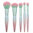 thumbnail image 2 of Moda Brush Mythical Splash Travel Sized 6pc Makeup Brush Kit, 2 of 8
