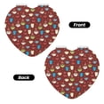 thumbnail image 2 of Easygdp Coffee Cups Travel Makeup Mirror, 2X Magnifying Mirror 2-Sided Travel Essential Mirror, Magnetic Portable Mirror-Heart Shape, 2 of 9