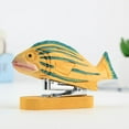 thumbnail image 3 of Agiferg Wooden Portable Stapler Creative Books Manual Stapler Office Supplies, 3 of 4