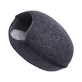 thumbnail image 2 of Guardoinrt Stylish And Comfortable Felt Cat Bed For Happy And Contented Cat Easy To Clean Felt Cat Bed Cave dark grey 1Set, 2 of 6